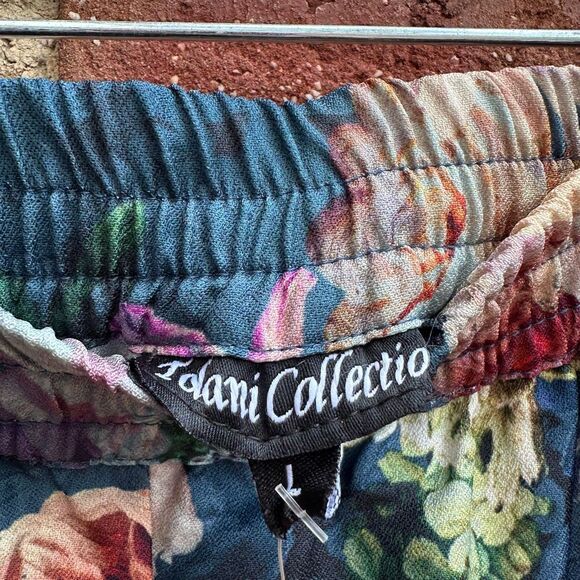 Tolani Collection Printed Jogger Pants Elastic Waist Floral large NWT - Picture 5 of 11